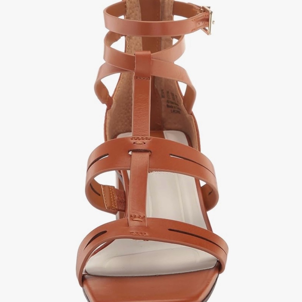 Women's Strappy Tan Gladiator Sandal